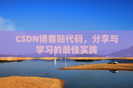 CSDN博客贴代码，分享与学习的最佳实践
